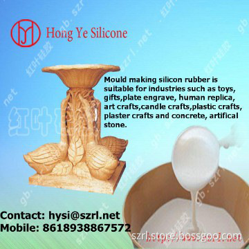 supply mold silicone liquid rubber for cement garden fountains